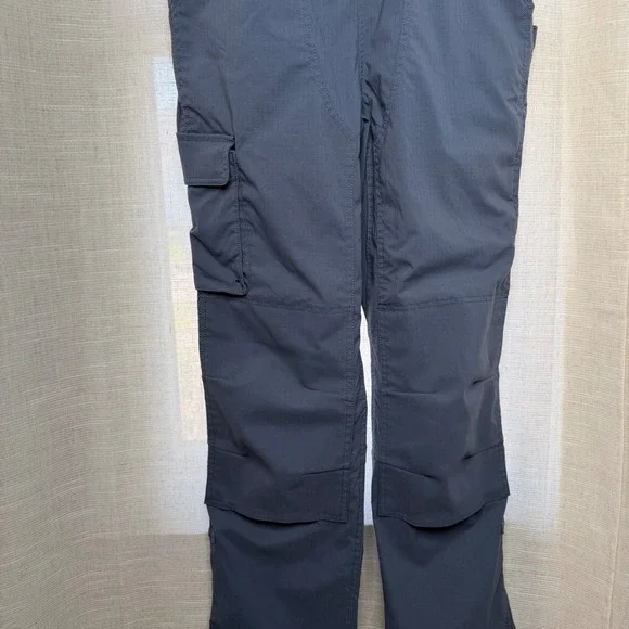 Duluth Trading Heirloom Gardening Bib Overalls Ripstop Dark Gray Womens XS x 31 - Picture 5 of 9
